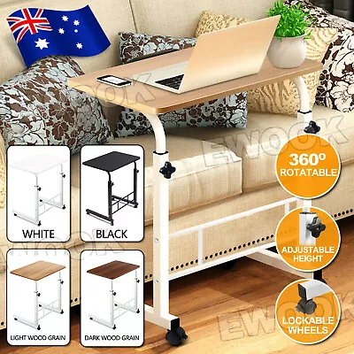 $41.95 • Buy Mobile Laptop Desk Computer Table Stand Adjustable Bed Bedside Portable Office