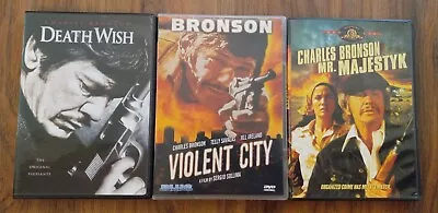 Violent City/Death Wish/Mr. Majestyk/Charles Bronson/Crime/Action/Exploitation!! • $34.99