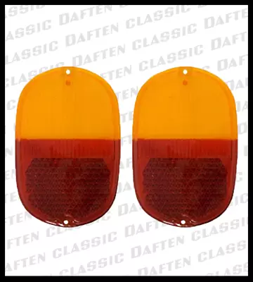 1962-71 VW Bus Euro Tail Light Lens PAIR 2pc Volkswagen Type 2 Kombi 211945241G • $25