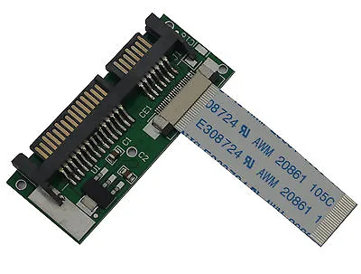Sata Adapter For Lif -/Zif Hard Drive+SSD MacBook Air Late 2008 Mid 2009 A1304 • £7.19