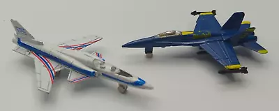 Vintage Zee Diecast Toys Dyna-Flites: Grumman X-29A (A150) F-18 Hornet (A124) • $5.95