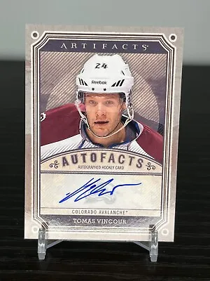 Tomas Vincour 2013-14 UD Upper Deck Artifacts Autofacts  Auto • $4.80