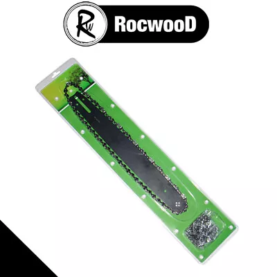 £29.25 • Buy Partner 18  Guide Bar And 2 Chainsaw Saw Chains Fits 390 395 405 420