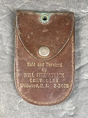 Chevrolet Vintage Leather Key Holder • $9.99