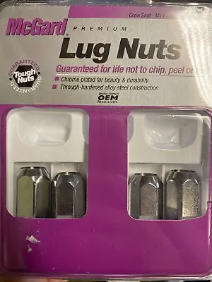 McGard 64020 Hex Lug Nut Pkg/4 M14X2.0 Duplex Cone Seat 2.25 Oal-Chrome • $22.50