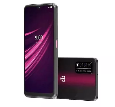 Metro By T-Mobile REVVL V+ 5G 64GB Nebula Black - Prepaid Smartphone • $100