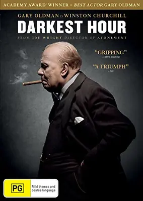 Darkest Hour Gary Oldman Kristin Scott Thomas Ben Mendelsohn Lily 2017 DVD • £14.46