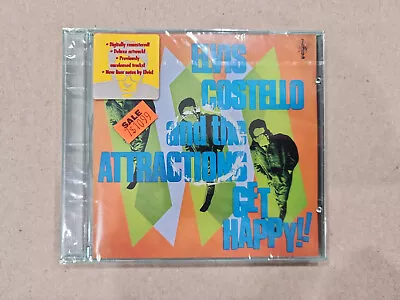 Get Happy!! Elvis Costello & The Attractions W/Bonus Tracks BRAND NEW SEALED • $22.99
