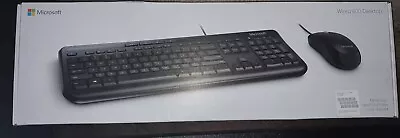 Microsoft Keyboard + Mouse Wired 600 Desktop (UK) • £14.94