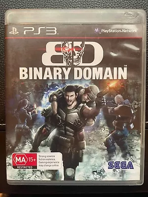 Binary Domain - Sony PS3 - Manual Included • $35