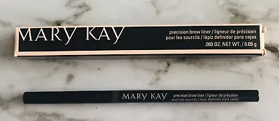 New In Box Mary Kay Precision Brow Liner Black Brown #127615 Full Size • $13.95