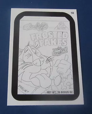 Wacky Packages Ans11 Sketch #16 Frosted Fakes     Nm/mt • $4.95