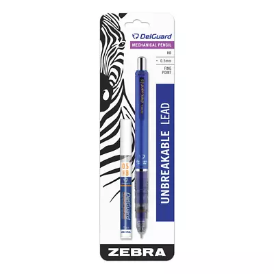 Zebra DelGuard Mechanical Pencil 0.5 Mm Blue • $16.81