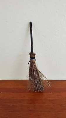 Dollhouse Miniature Broom Primitive Straw Style Or Witch's Broom 1:12 Scale • $3.50