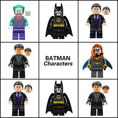 Batman LEGO Character Minifigures - Batman Joker Batgirl & More • $9.80