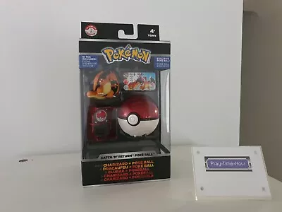 Pokemon Charizard With Catch And Return Poke Ball • $84.95