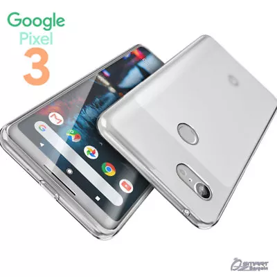 Matte Clear Gel TPU Skin Jelly Soft Case Cover For Google Pixel 3 / Pixel 3 XL  • $4.59