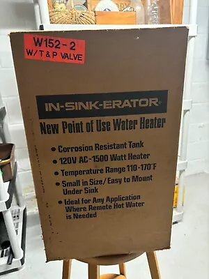 ISE 2.5 Gallon Water Heater Model W152 Insinkerator =New In Box= • $900