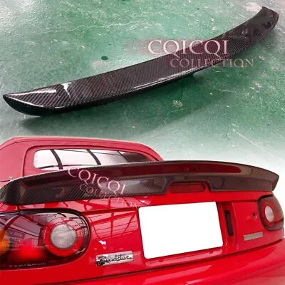 Carbon Fiber Trunk Spoiler For Mazda 1989~1997 NA MX5 MX-5 Miata Roadster ◎ • $239