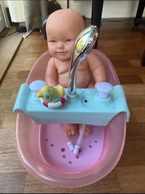 Baby Born Foaming Bath Tub And Doll • £15