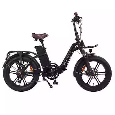 ET-CYCLE F1000 Folding E-Bike 48V 21 Ah 1008Wh Hydraulic Brakes [Matt Black] • $2699