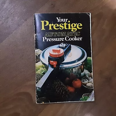 Vintage Prestige Automatic Pressure Cooker Manual • $15