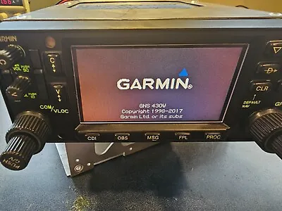 Garmin GNS 430w / 430 Tray And Backplate • $5600
