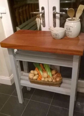 £325 • Buy A Sapele Or Oak Kitchen Island/butcher's Block