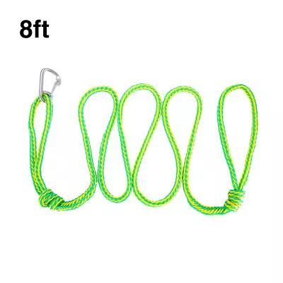 Yacht Accessories Braided Rope Jet Ski Dock Line Kayaking With Stainless Clip • $24.31