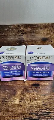 $19.99 • Buy 2x L'Oreal Collagen Moisture Filler Day And Night Cream