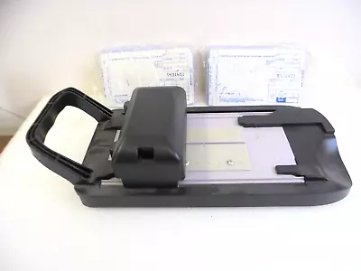 Vintage Unbranded Credit Card Manual Swipe Machine With Slips • $19.97