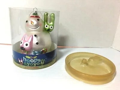 $10.99 • Buy Hoops And YoYo Blown Glass Christmas Ornament 5  Tall NIP