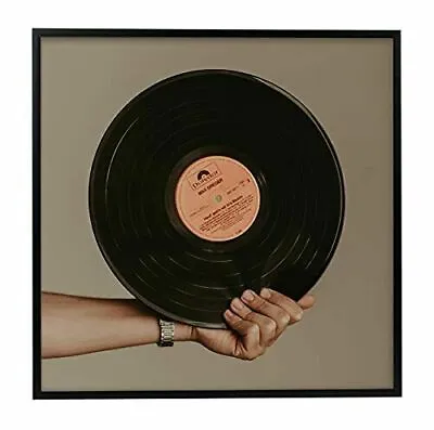 12.5x12.5 Aluminum Vinyl Record Album Cover Frame Perfect As A Gift For Musicans • $24.88