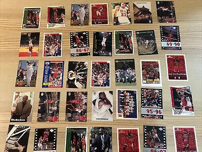 Huge (70) Michael Jordan Card Collection Lot D • $127.50