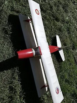 £50 • Buy Staggerwing Type RC Remote Model Aeroplane 52” Span Bi Plane Biplane Aircraft