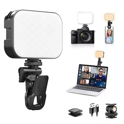 ULANZI VL100X Selfie Light LED Video Camera Light Portable Clip On Light Pa... • $40.47