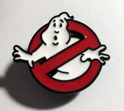 Ghost Busters Badge Hat Pin Lapel Pin Red/White 1 Clutch Scary • $10