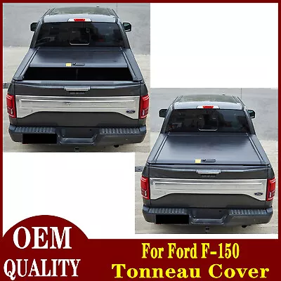 Retractable Waterproof Hard Tonneau Cover Truck Bed For 2010-22 5.5ft Ford F-150 • $644.37