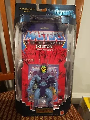 2000 Masters Of The Universe Commemorative Series Skeletor 1 Of 15000 New Sealed • $75