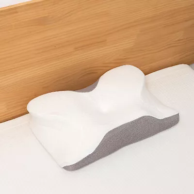 Memory Foam Contour Cervical Groove Ergonomic Neck Support Orthopedic Pillows • £14.99