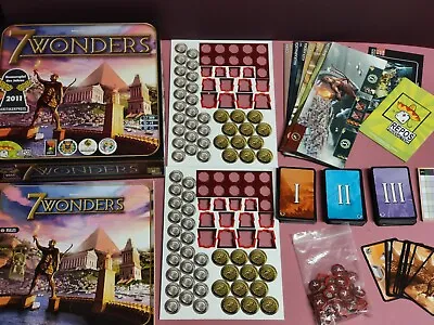 7 Wonders Strategy Board Game Antoine Bauza Repos Production • £14.99
