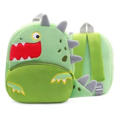 Cute Dinosaur Plush Backpack Bag For Toddlers/Kids • £15.19