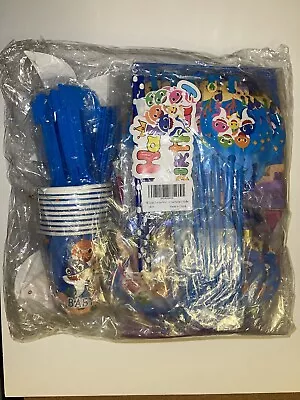 152 Piece Unopened Baby Shark Party Favors Supplies- Unknown Contents • $14.99