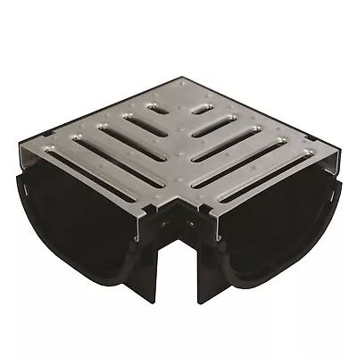 Everhard EasyDRAIN Compact Galvanised Steel Grate And Corner Drain Grates • $61.66