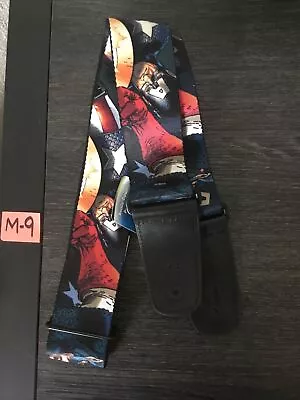 NWT Marvel & Buckle Down Captain America Nylon Adjustable Guitar Strap • $14.99