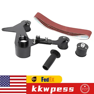 Tube Belt Sander Pipe Polisher Grinder Polishing Sanding Machine Attachment Tool • $37.05