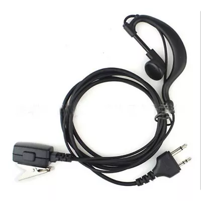 PTT Mic Earpiece Headset For Midland GXT200 GXT300 GXT400 G10 G12 LXT80 LXT100 • $11.99