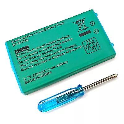 $4.99 • Buy Gameboy Advance SP Battery Rechargeable 850mAh Nintendo Game Boy GBA Replacement