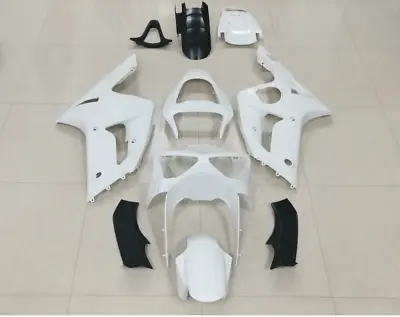 Unpainted Fairing Kit For Kawasaki Ninja ZX6R ZX636 2003-2004 Injection Bodywork • $200.99