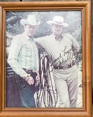 John Wayne Autographed Photo • $245.50